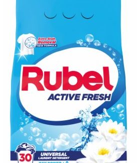 DETERDŽENT ZA VEŠ ACTIVE FRESH RUBEL 30WL 2.25KG