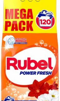 DETERDŽENT ZA VEŠ POWER FRESH 120PR RUBEL 9KG