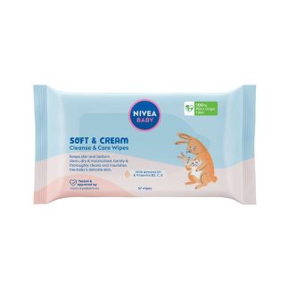 Nivea Baby Soft & Cream vlažne maramice 57 komada