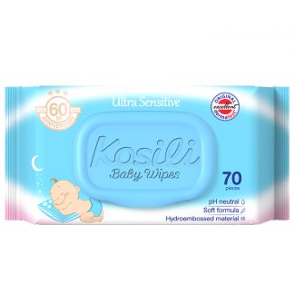 KOSILI Ultra Sensitive vlažne maramice 70 komada