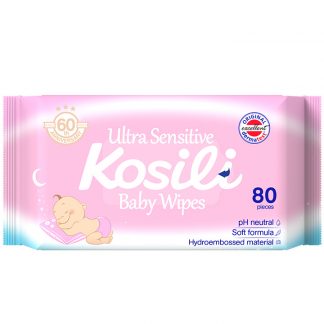 KOSILI Ultra Sensitive Baby vlažne maramice 80 komada