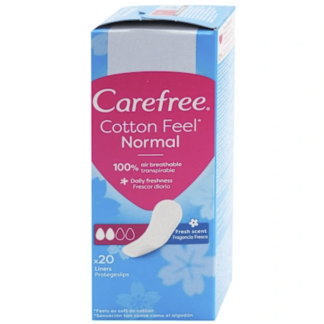 Carefree Cotton Feel Normal dnevni ulošci, 20 komada