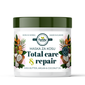 FAMILY Natural maska za kosu total care&repair