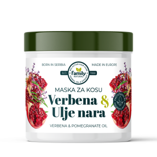 FAMILY Natural maska za kosu verbena&ulje nara