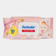Freshmaker baby vlažne maramice, 120 komada