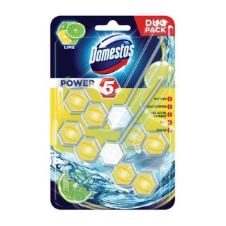DOMESTOS power 5 lime 2x50g - WC osveživač